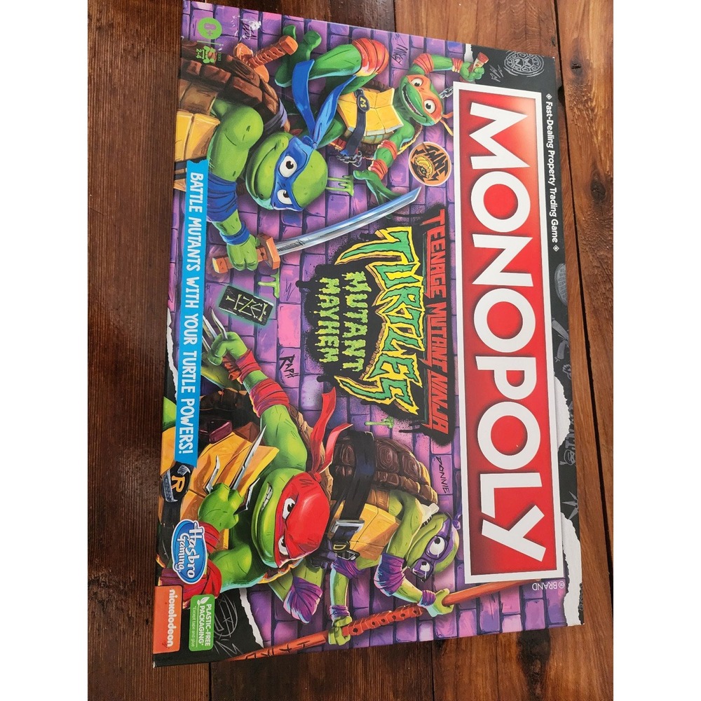 New Monopoly TMNT Teenage Mutant Ninja Turtles Board‎ Game